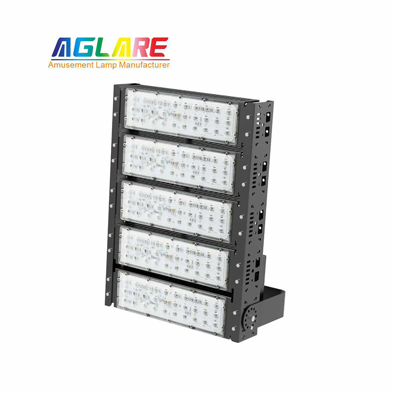 led彩色投光灯 带？250W变色RGB泛光灯游乐园公园景观户表照明