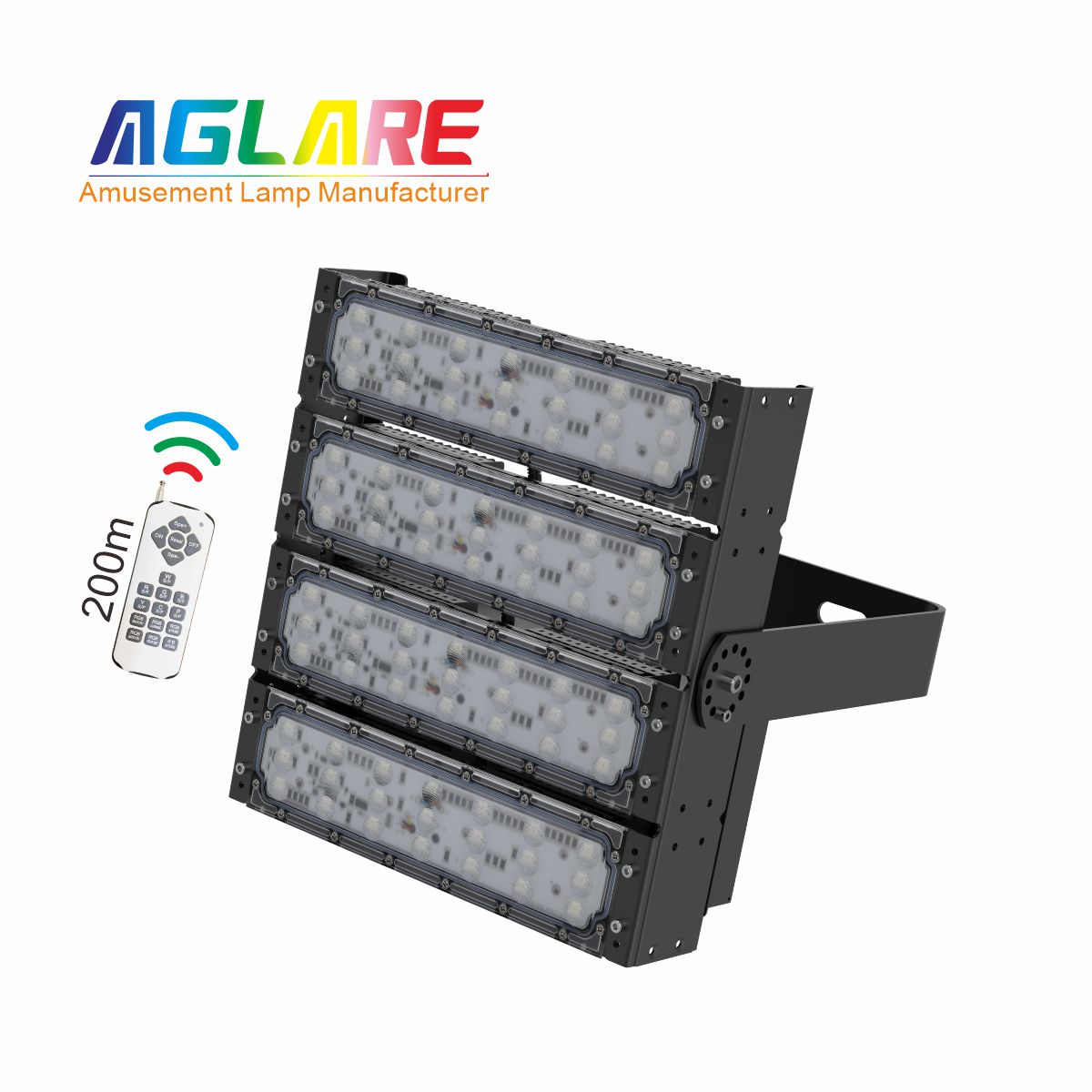 200W RGB彩色投光灯,变色户表射灯带？仄